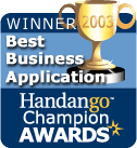 Handango Champion Awards 2003