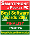 Smartphone and Pocket PC Magazine Best Software Awards 2007