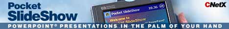 Pocket SlideShow: Pocket PowerPoint presentations for your Pocket PC